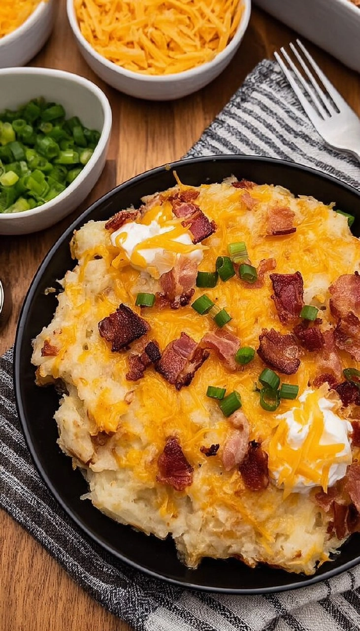 Twice Baked Potato Casserole