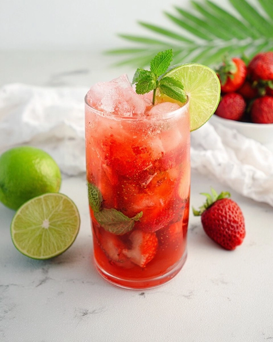 Virgin-Strawberry-Mojito-Mocktail-Recipe