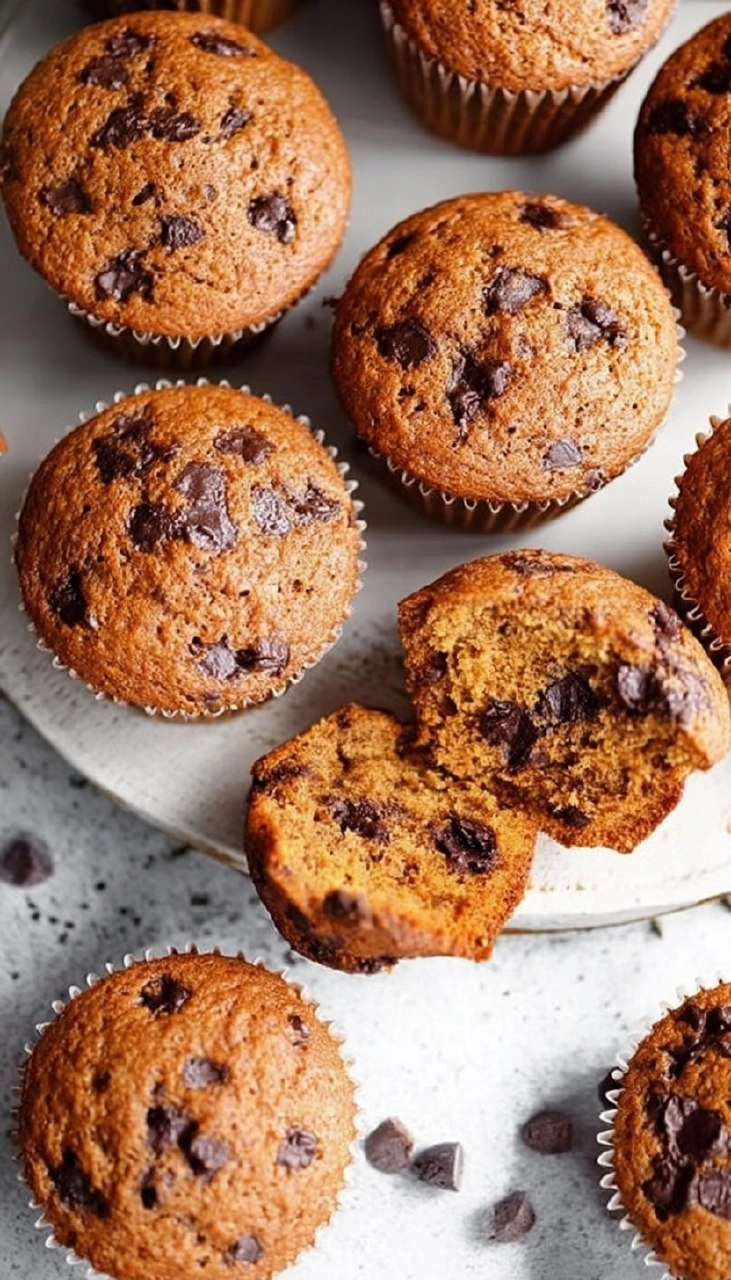 Almond Flour Chocolate Chip Muffins (Soft, Moist & Easy One Bowl)