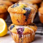 Almond-Flour-Lemon-Blueberry-Muffins-Paleo-Soft-Moist-Recipe