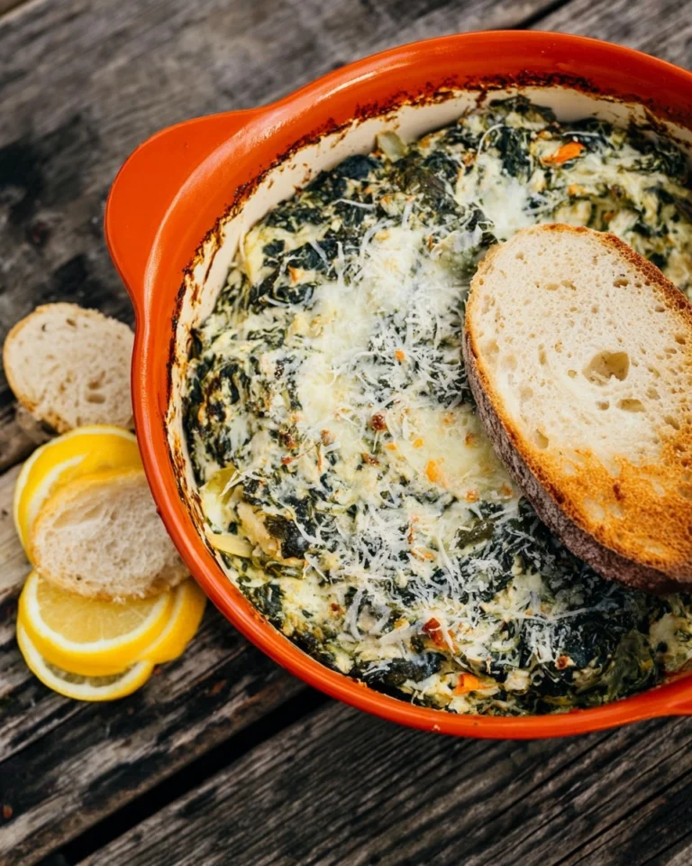 Campfire-Spinach-Artichoke-Dip-Recipe