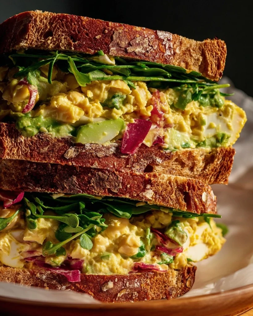 Caramelized-Lemon-Chickpea-Salad-Sandwich-Recipe