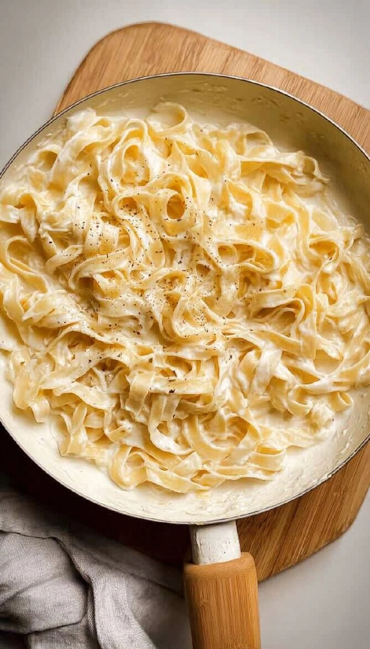 Cottage Cheese Alfredo (High Protein Pasta)