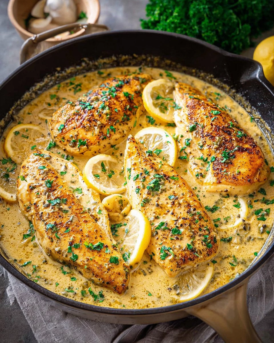 Creamy Garlic Chicken Breasts