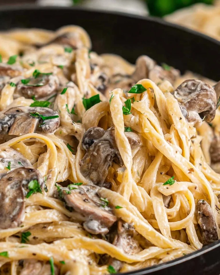 Creamy-Mushroom-Pasta-Recipe