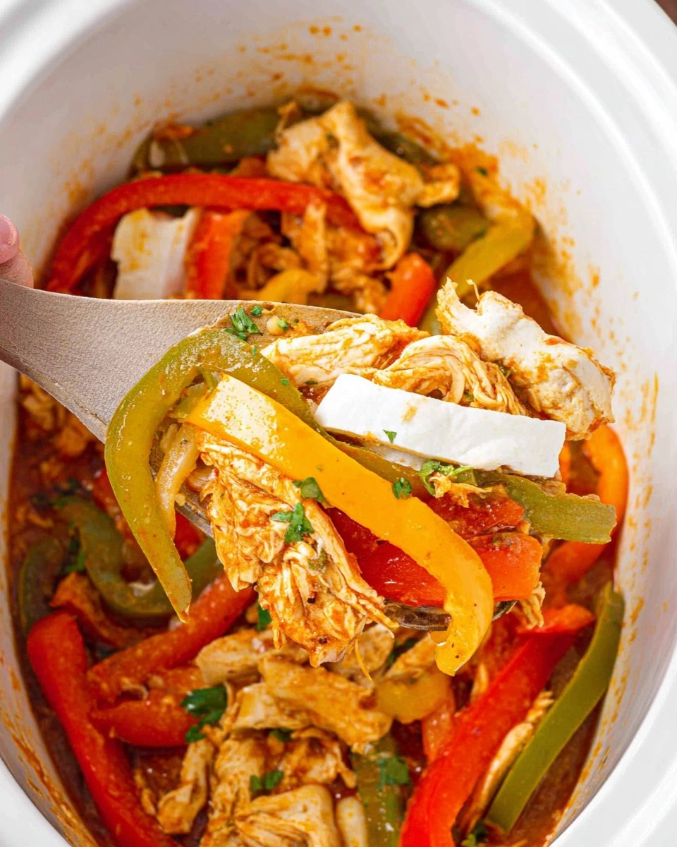 Crockpot Chicken Fajitas