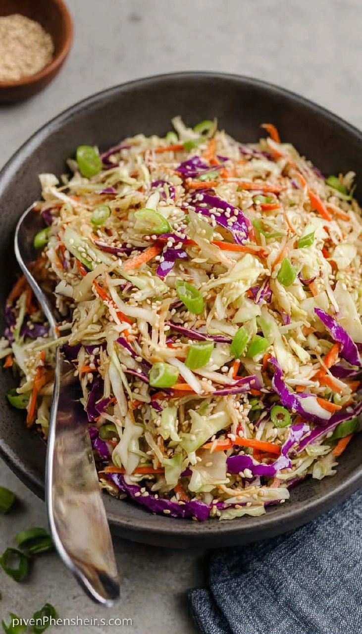 Easy Asian Slaw