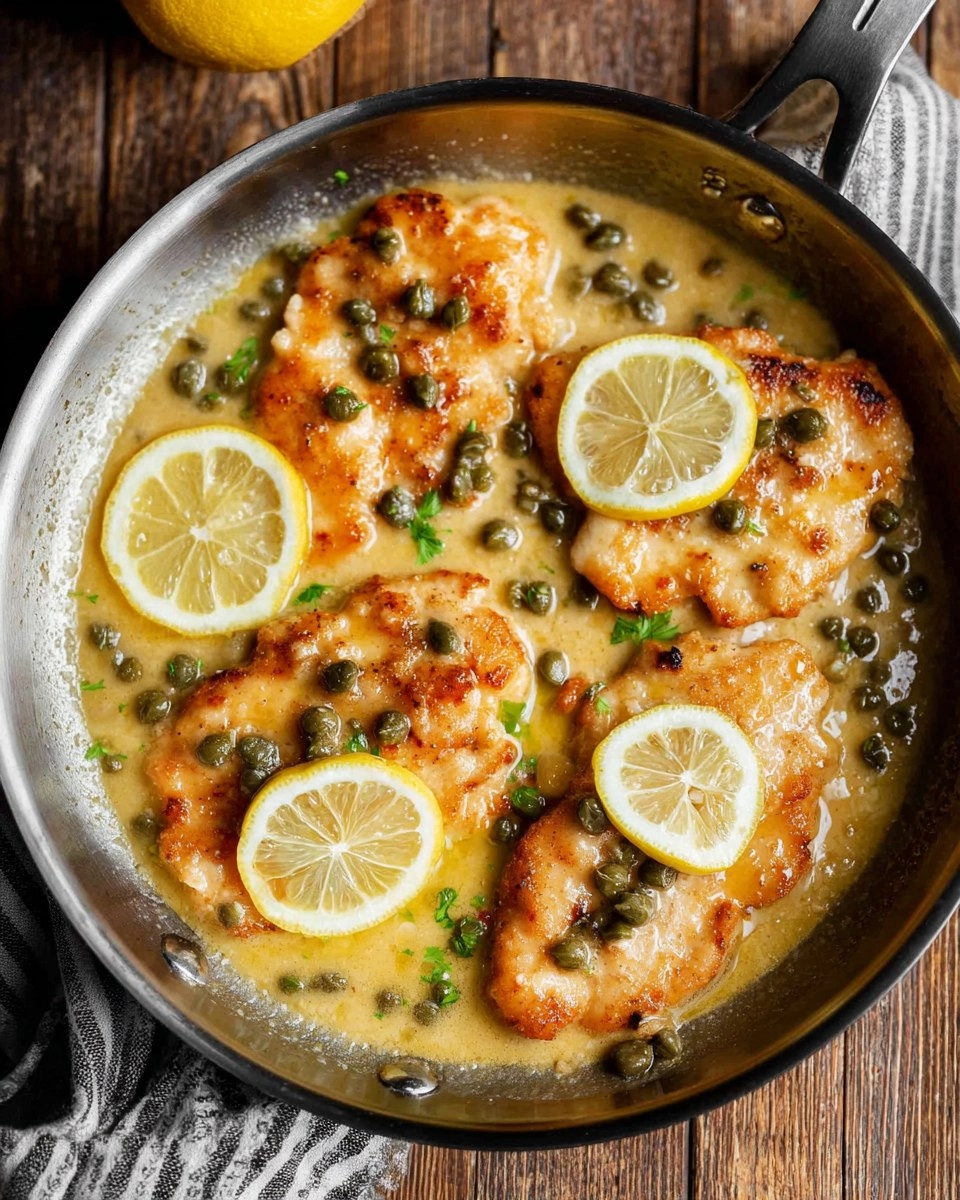 Easy Lemon Chicken Piccata (One Skillet, Paleo, Whole30, Gluten Free)
