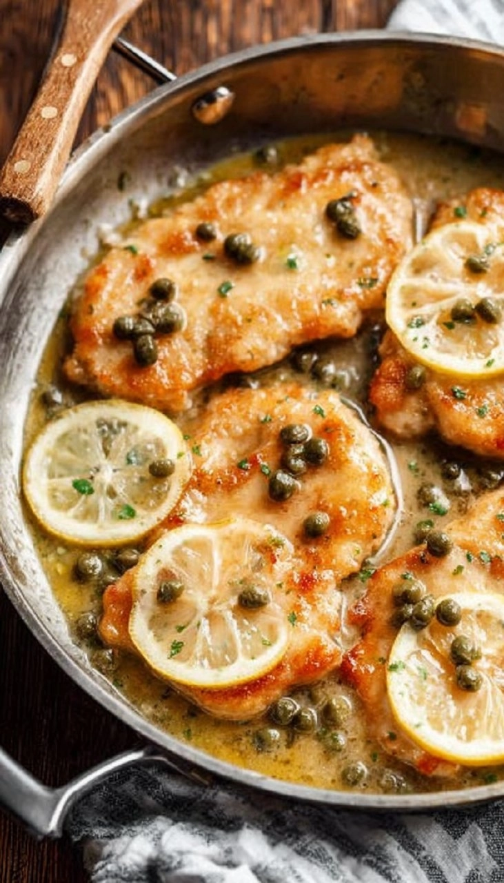 Easy Lemon Chicken Piccata (One Skillet, Paleo, Whole30, Gluten Free)