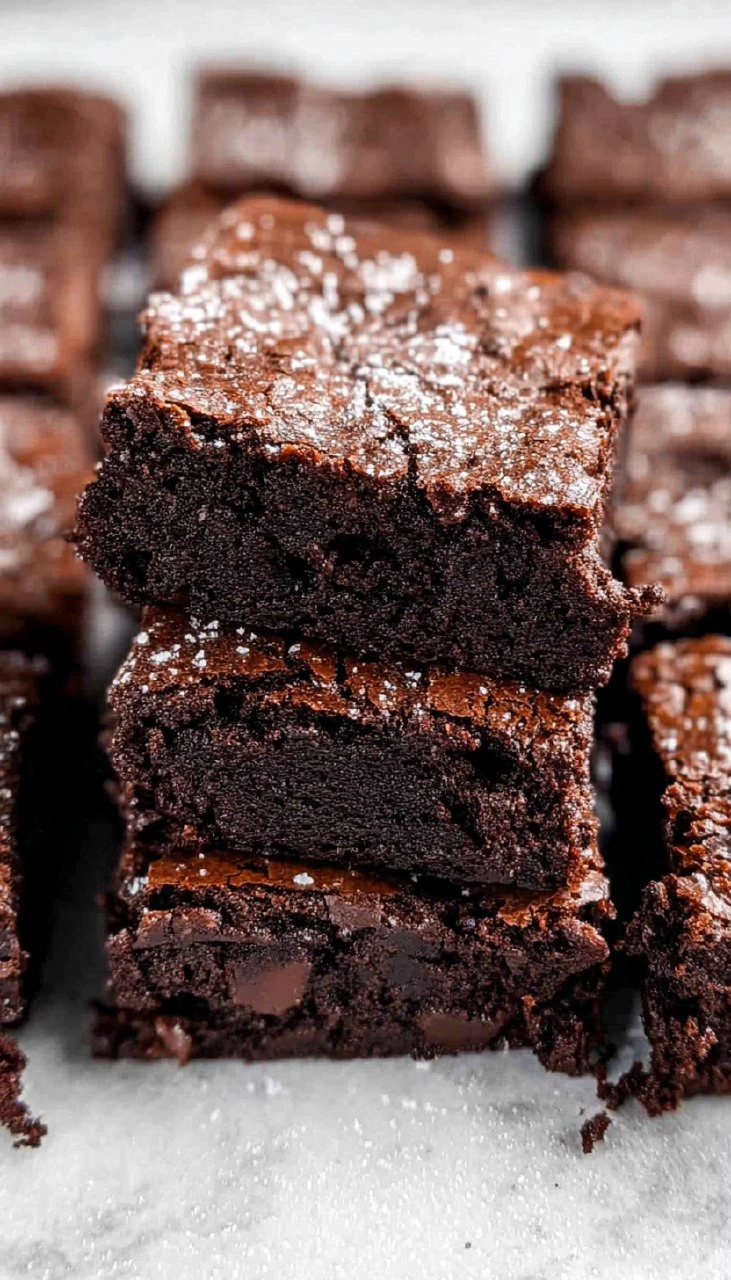 Fudgy Vegan Brownies (Applesauce Brownies)