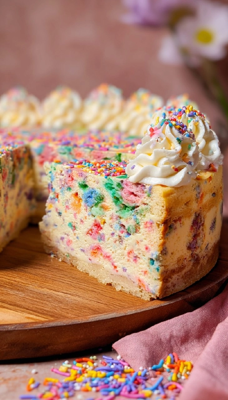Funfetti Cake Cheesecake