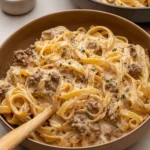 Ground-Beef-Alfredo-Recipe