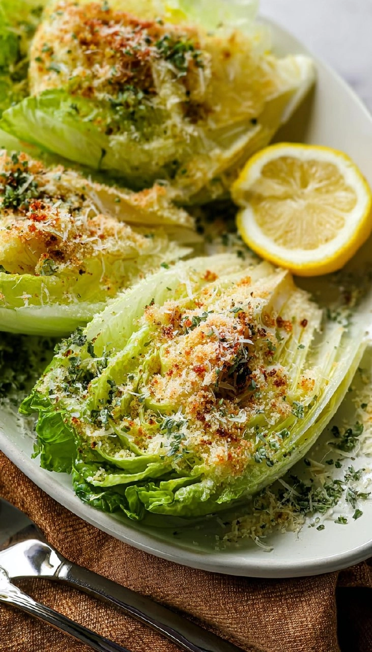 Lemon Parmesan Wedge Salad