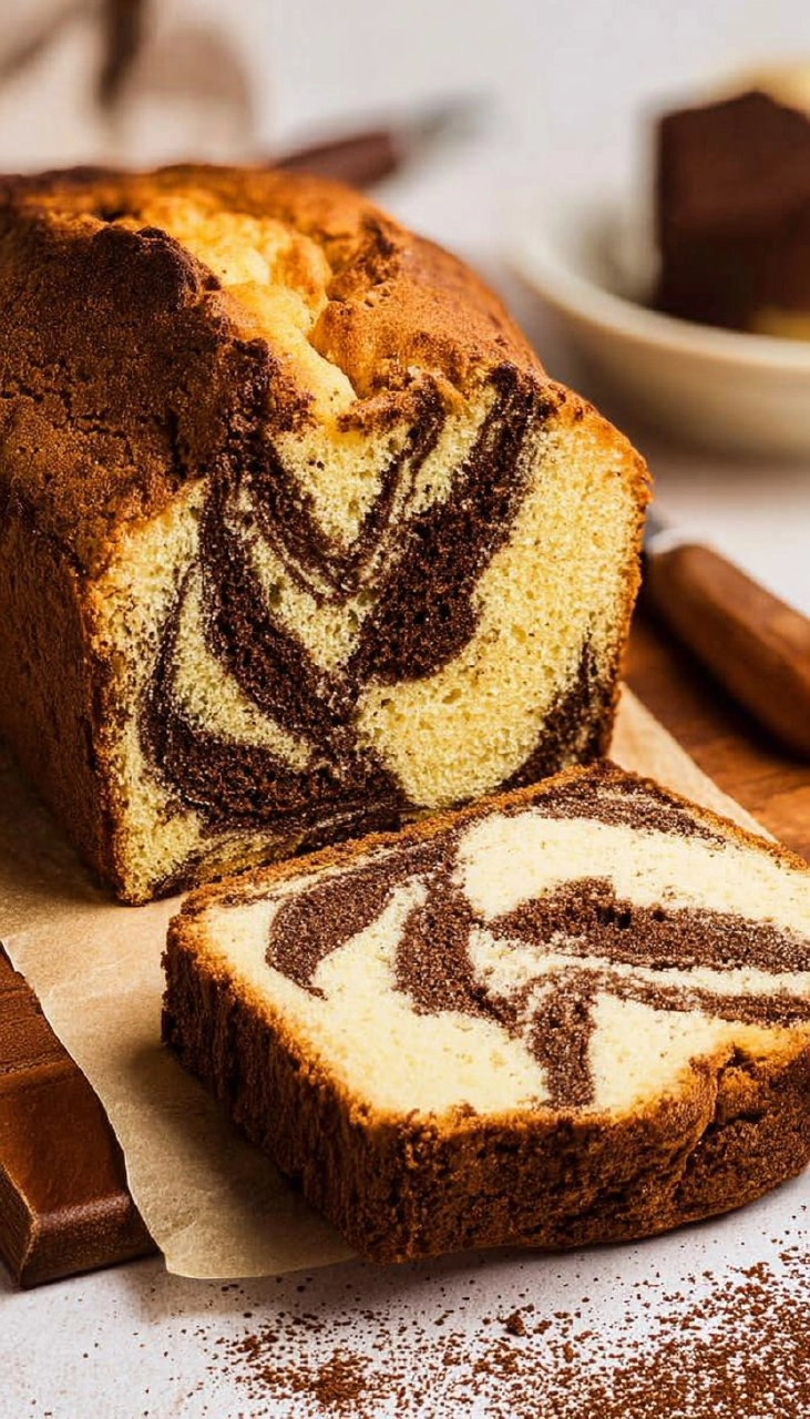 Marble Loaf Cake
