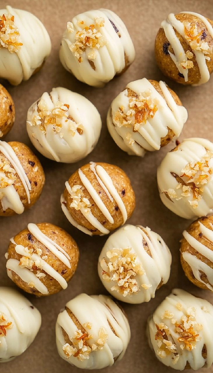 No-Bake Carrot Cake Protein Balls 110 No-Bake Carrot Cake Protein Balls