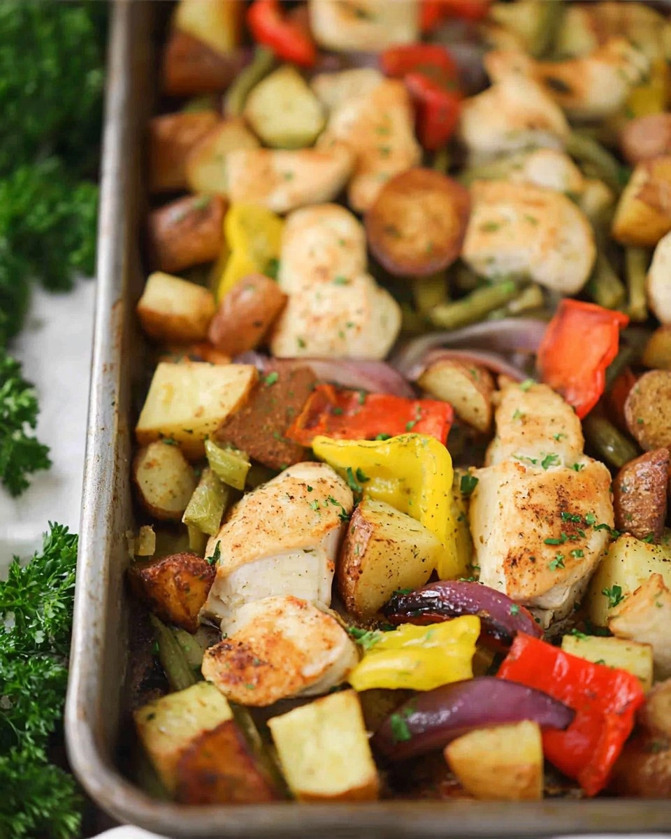 Ranch Chicken Sheet Pan Dinner