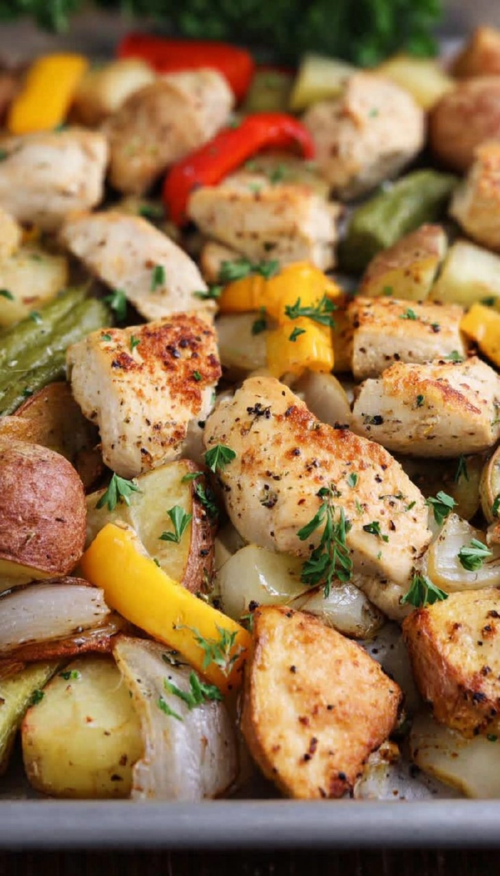 Ranch Chicken Sheet Pan Dinner