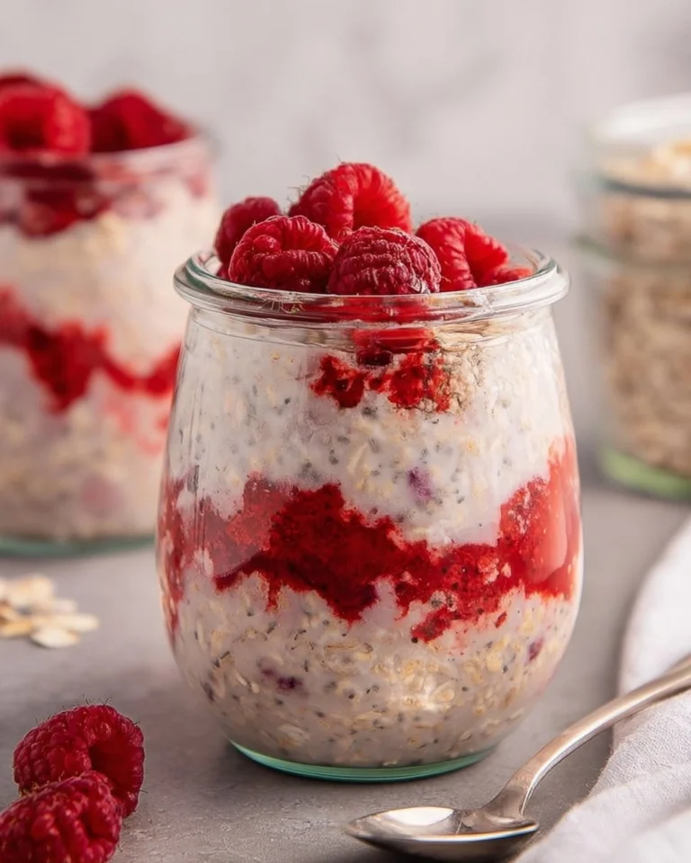 Raspberry-Overnight-Oats-Recipe