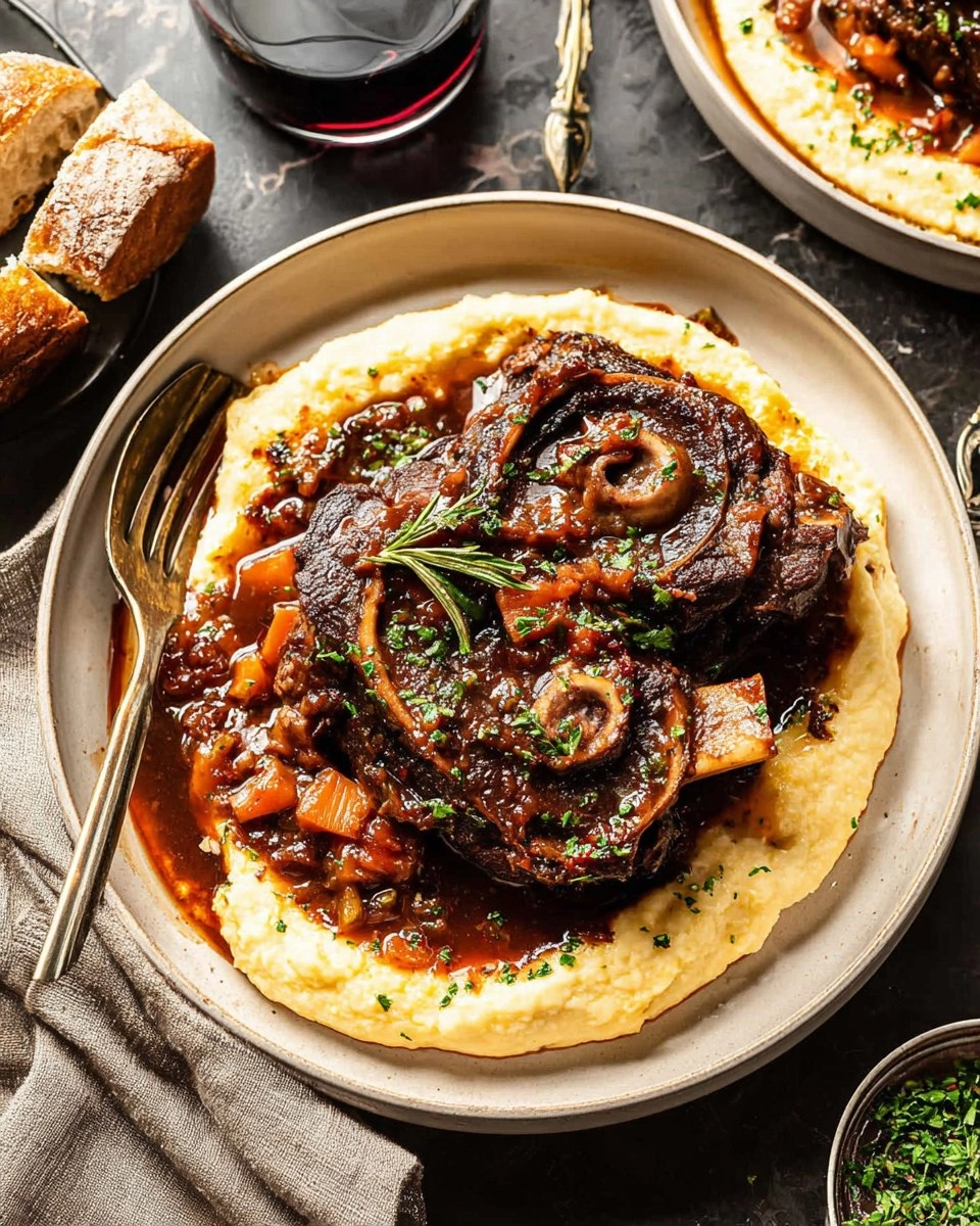 Red Wine Braised Beef Shanks