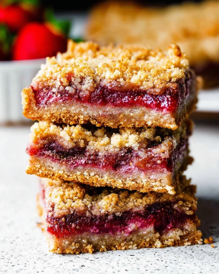 Strawberry-Crumble-Bars-Almond-Flour-Easy-Buttery-Recipe