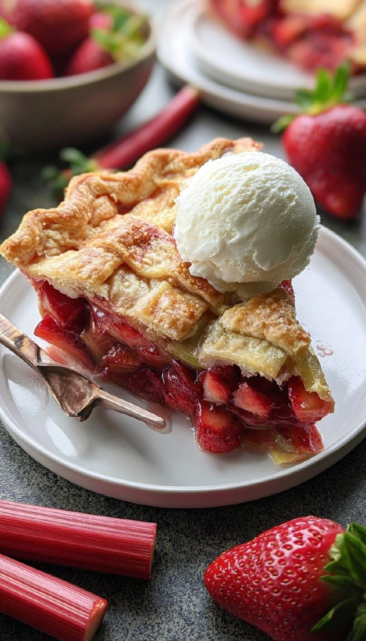 Strawberry Rhubarb Pie