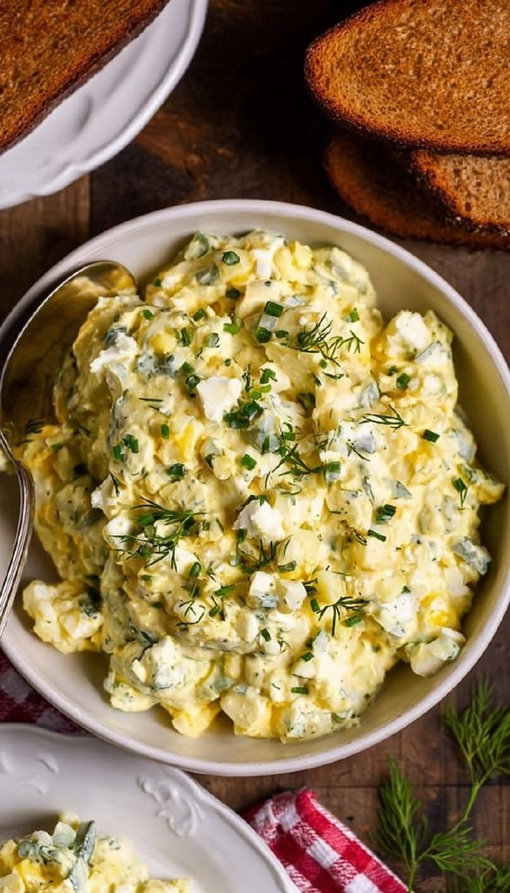 The Best Dill Pickle Egg Salad (Easy & High Protein)