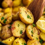 Air-Fryer-Greek-Roasted-Potatoes-Recipe