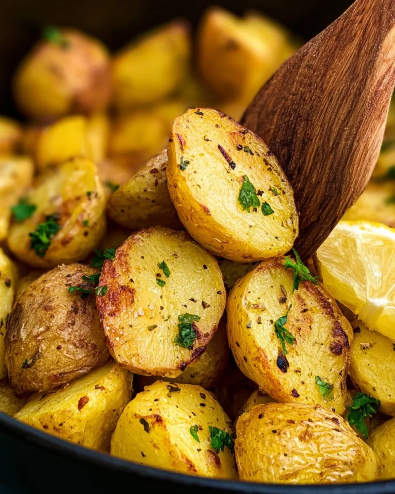 Air-Fryer-Greek-Roasted-Potatoes-Recipe