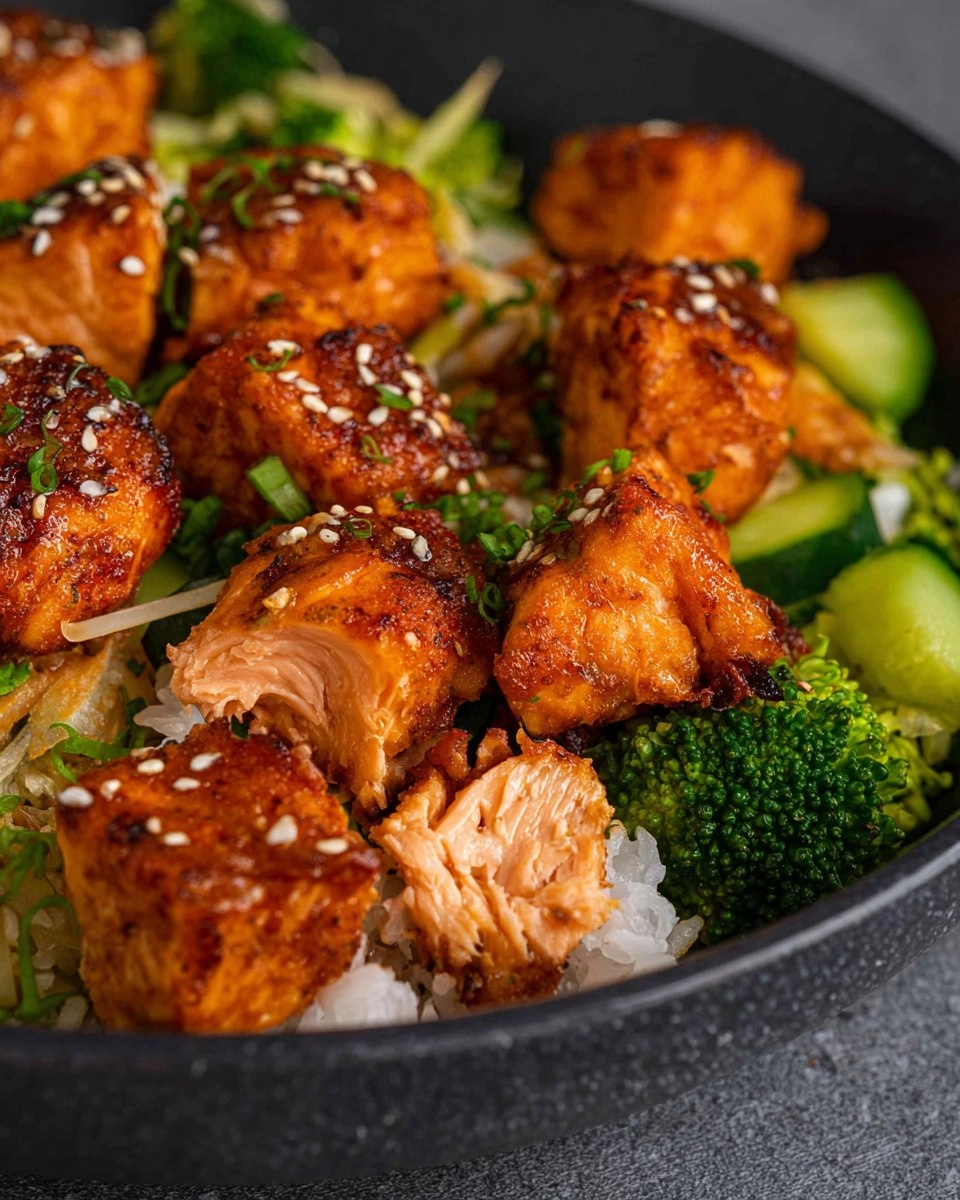 Air Fryer Salmon Bites