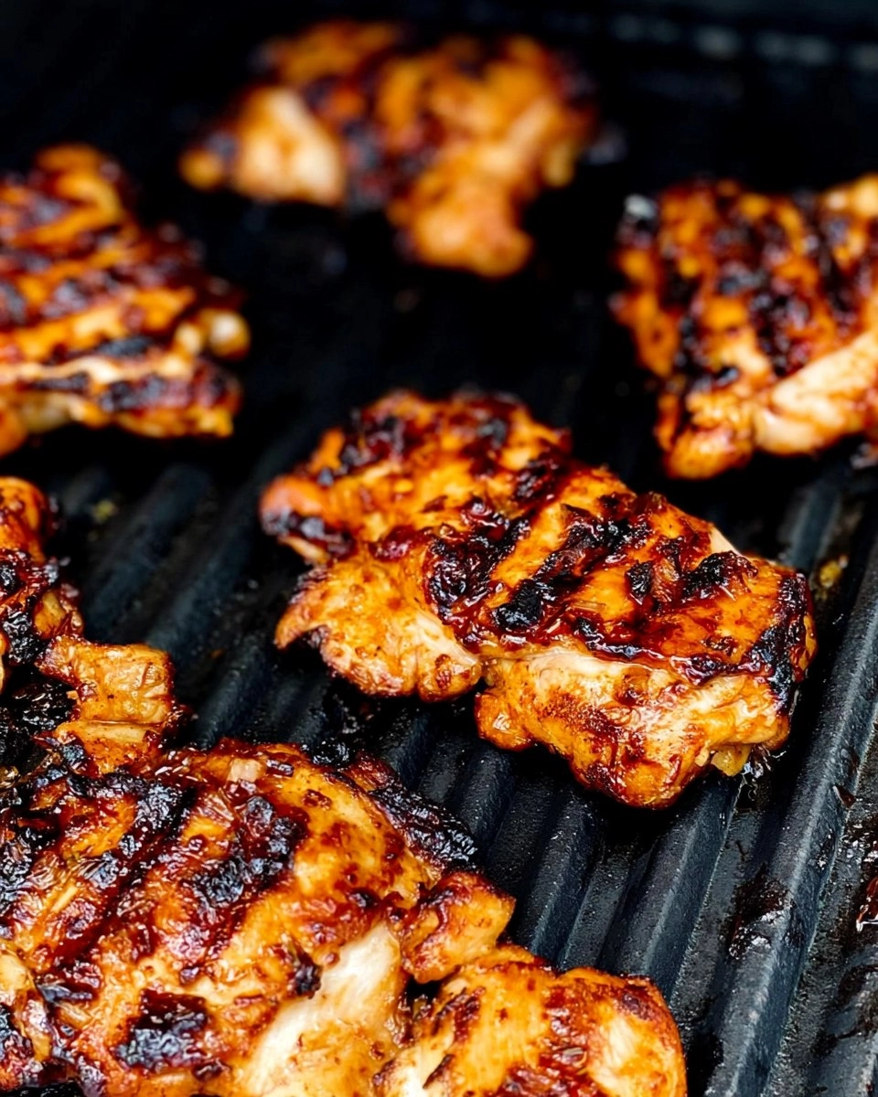BBQ Chicken Thighs | Sticky Oven-Baked Summer Chicken Dinner