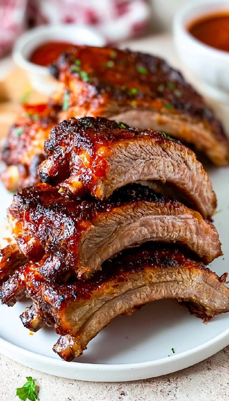 BBQ Ribs | Sticky Oven-Roasted Ribs for Father’s Day