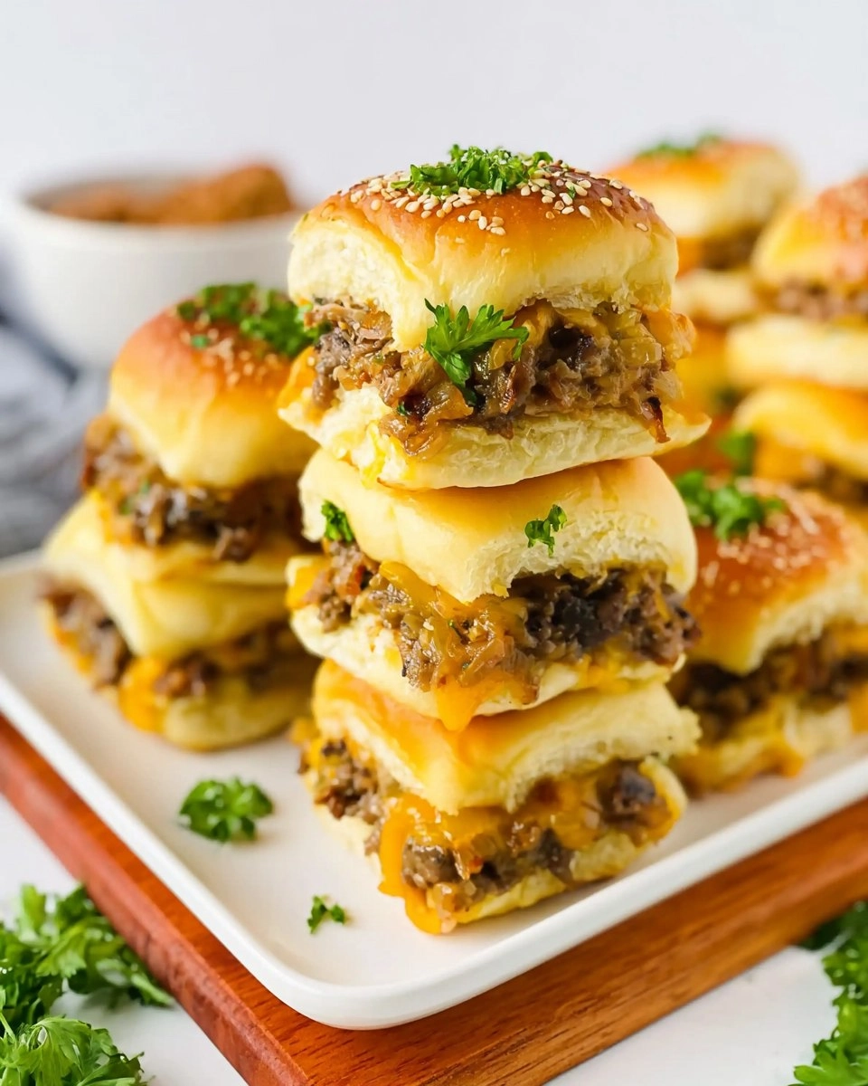 Cheeseburger Sliders | Easy Crowd-Pleasing Memorial Day Appetizer