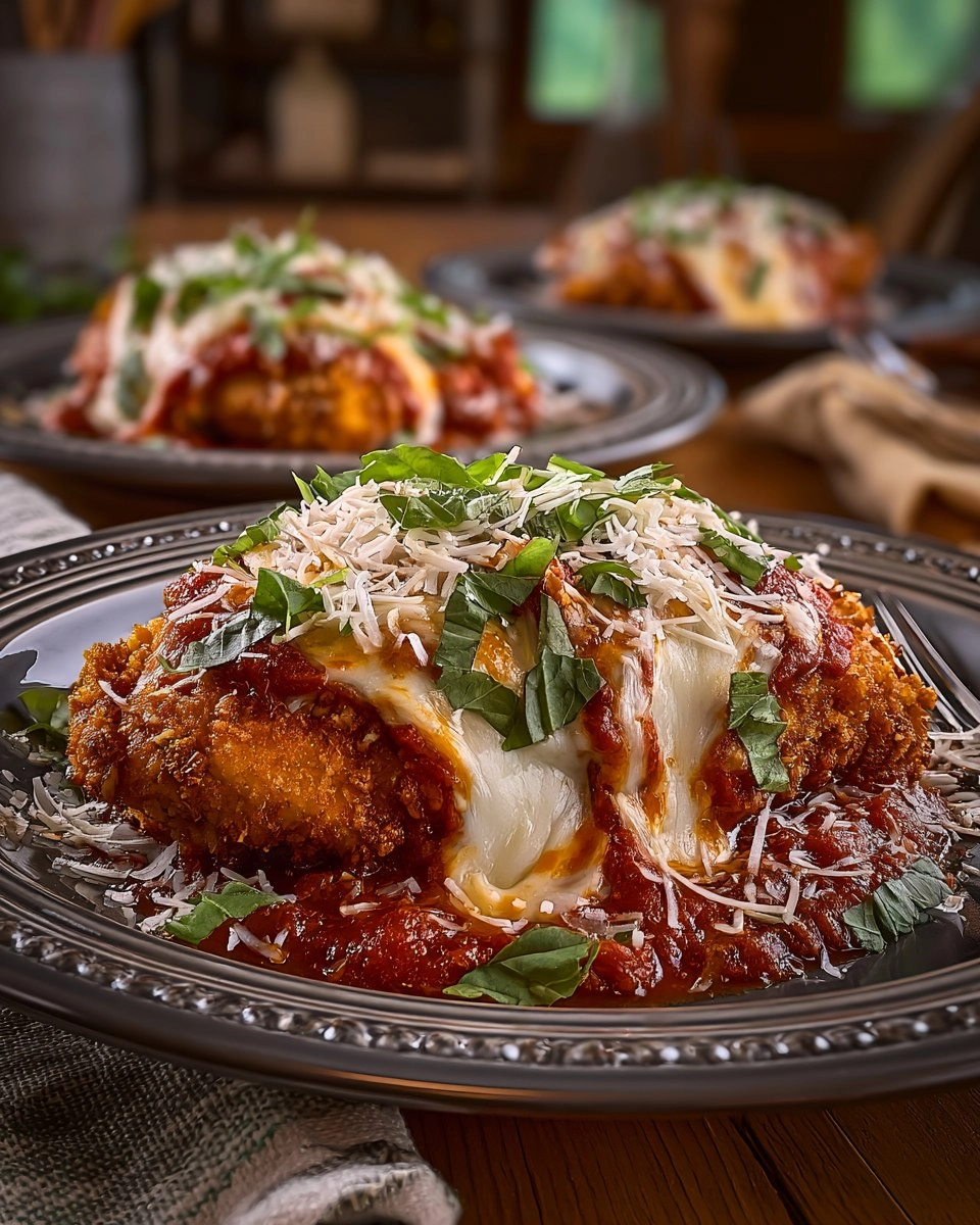 Chicken Parmesan | Crispy Baked Italian Comfort Dinner