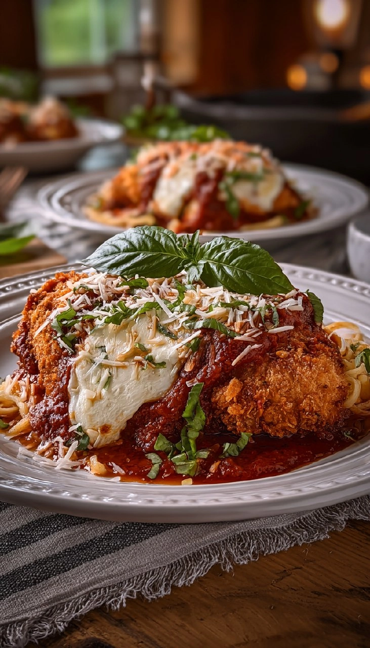 Chicken Parmesan | Crispy Baked Italian Comfort Dinner