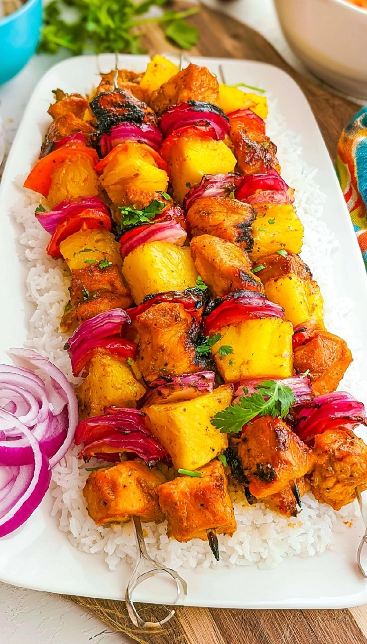 Chicken Pineapple Kebabs