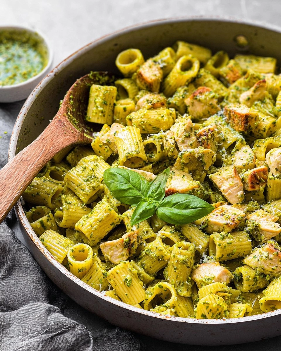 Chicken and Pesto Pasta