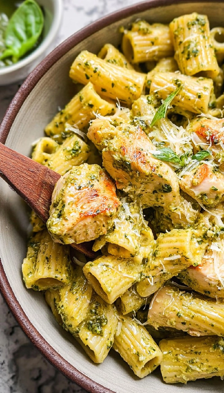 Chicken and Pesto Pasta