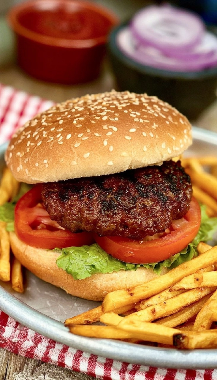Classic Burger | Juicy Grilled Burgers for Memorial Day Cookouts