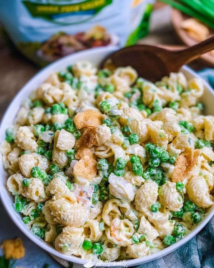 Creamy-Ranch-Pea-Pasta-Salad-Recipe