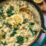 Creamy-Spinach-Artichoke-Butter-Beans-Recipe