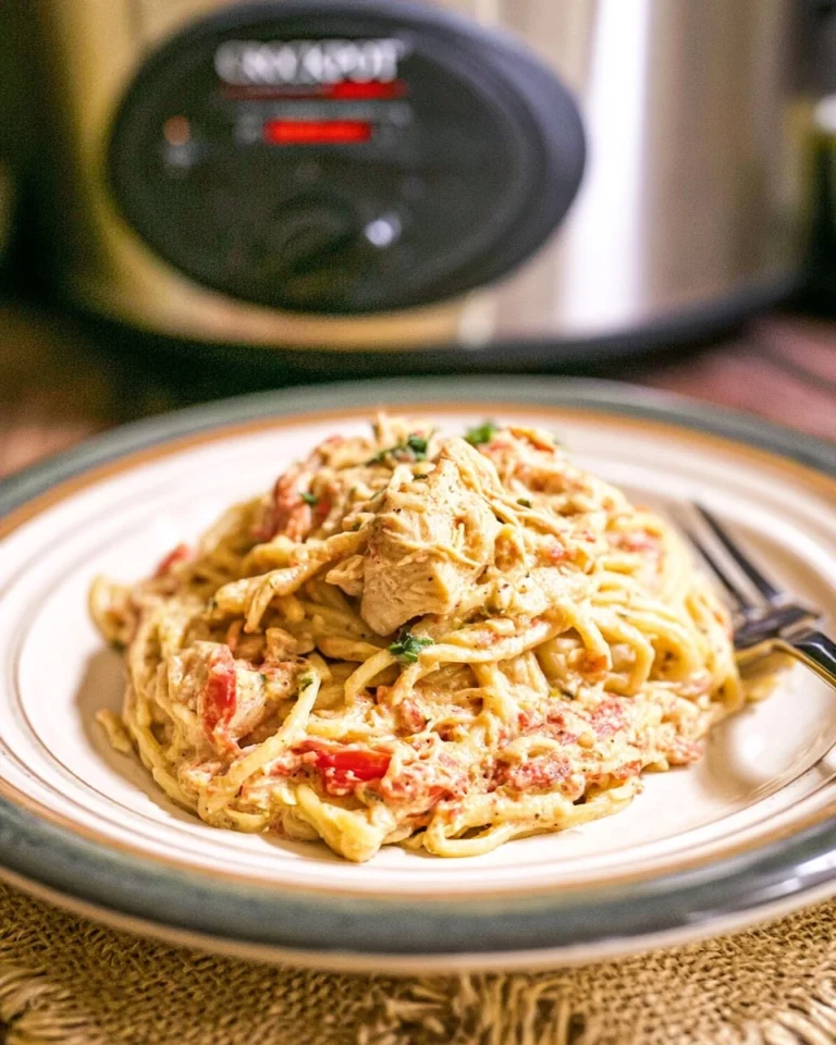 Crockpot-Chicken-Spaghetti-Recipe