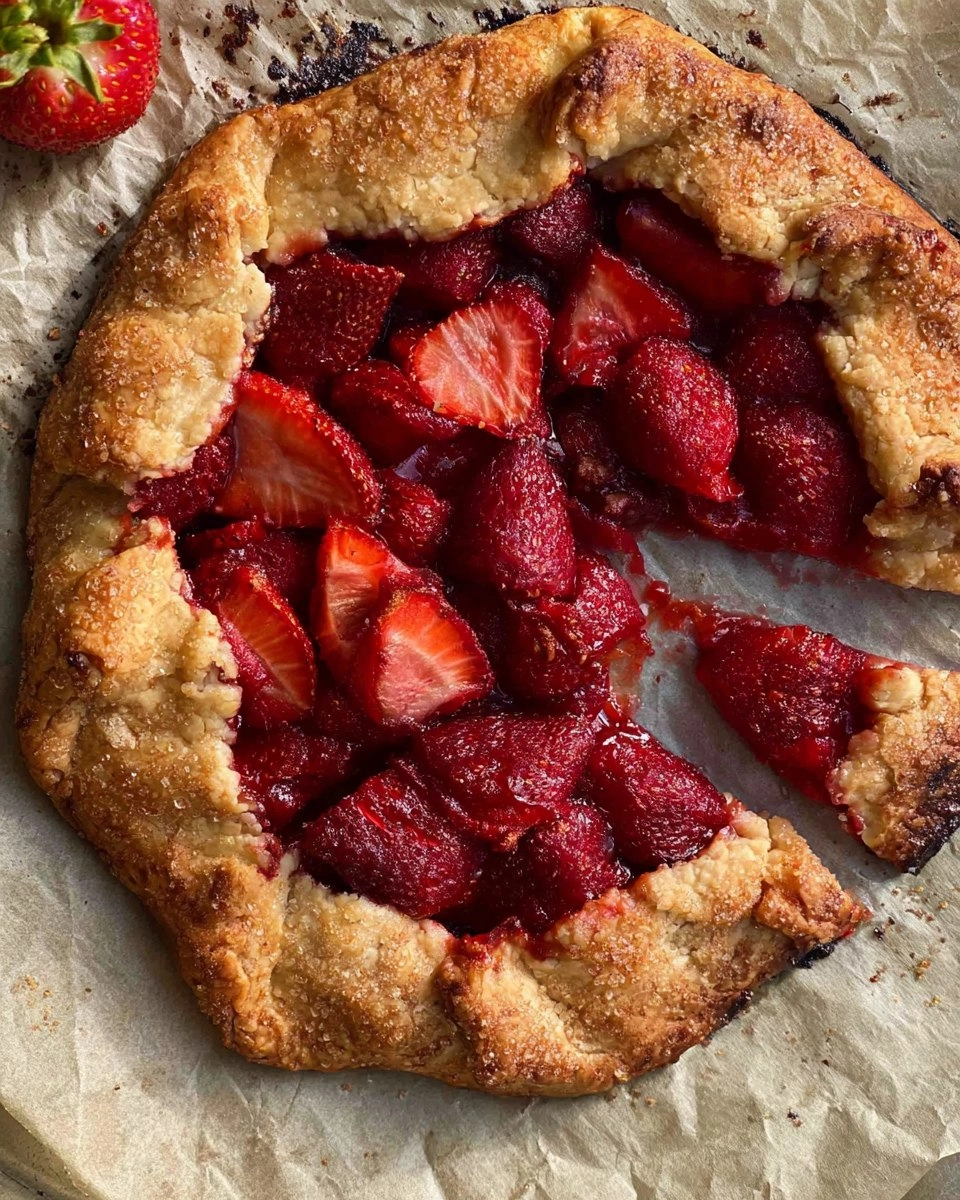 Easy-Strawberry-Galette-no-pie-pan-needed-Recipe