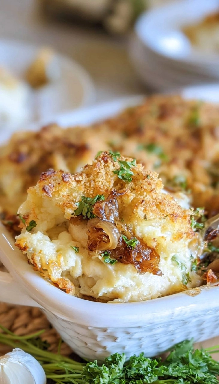 French Onion Chicken Bake