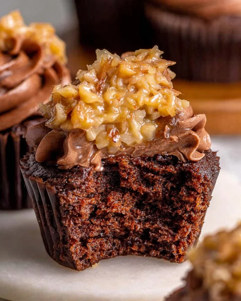 German-Chocolate-Cupcakes-Recipe