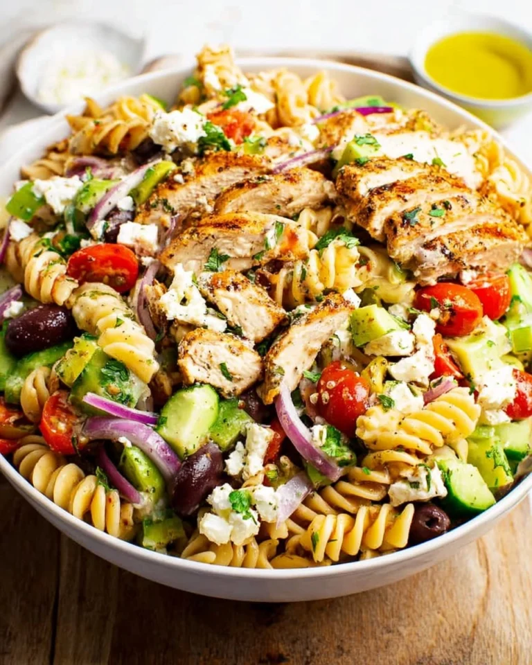 Greek-Chicken-Pasta-Salad-Healthy-High-Protein-Easy-Meal-Prep-Recipe