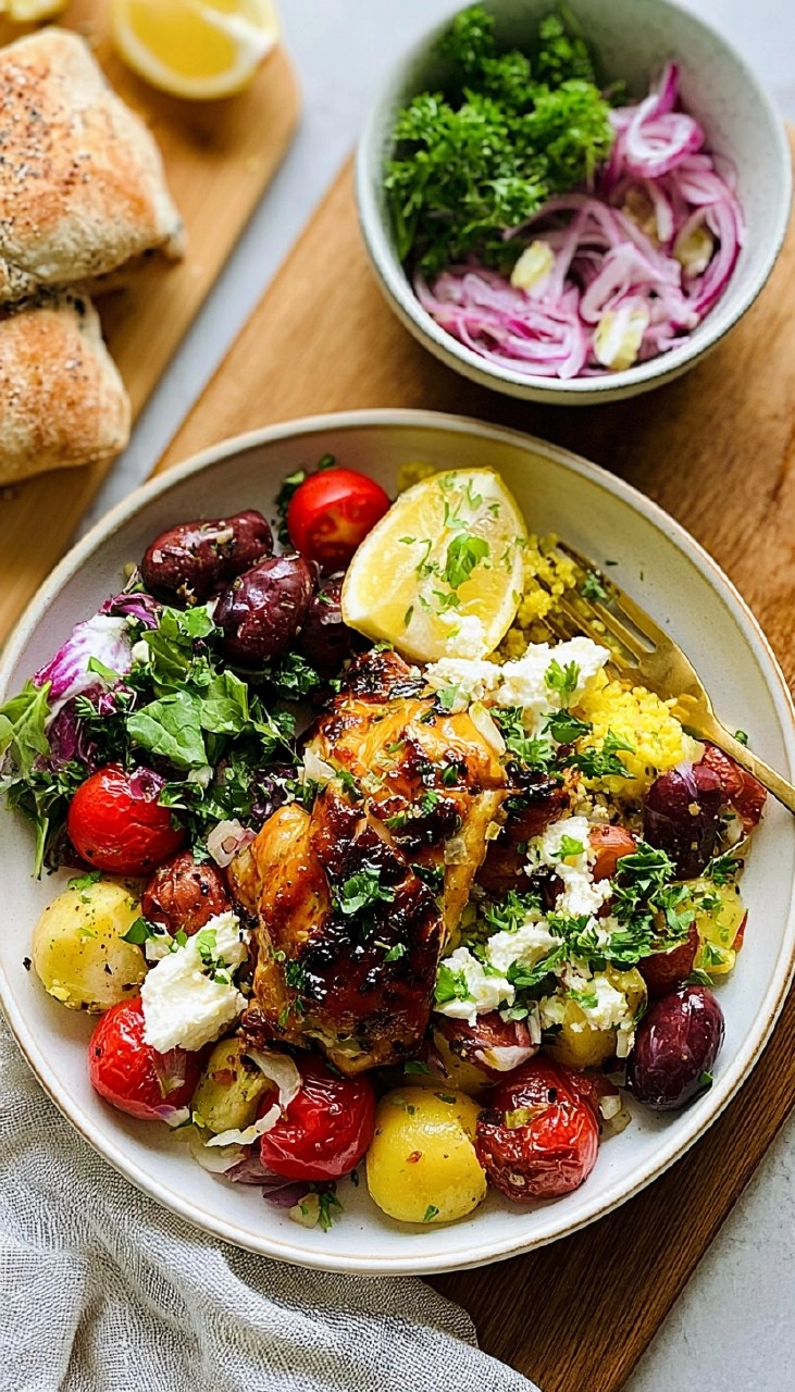 Greek Sheet Pan Chicken