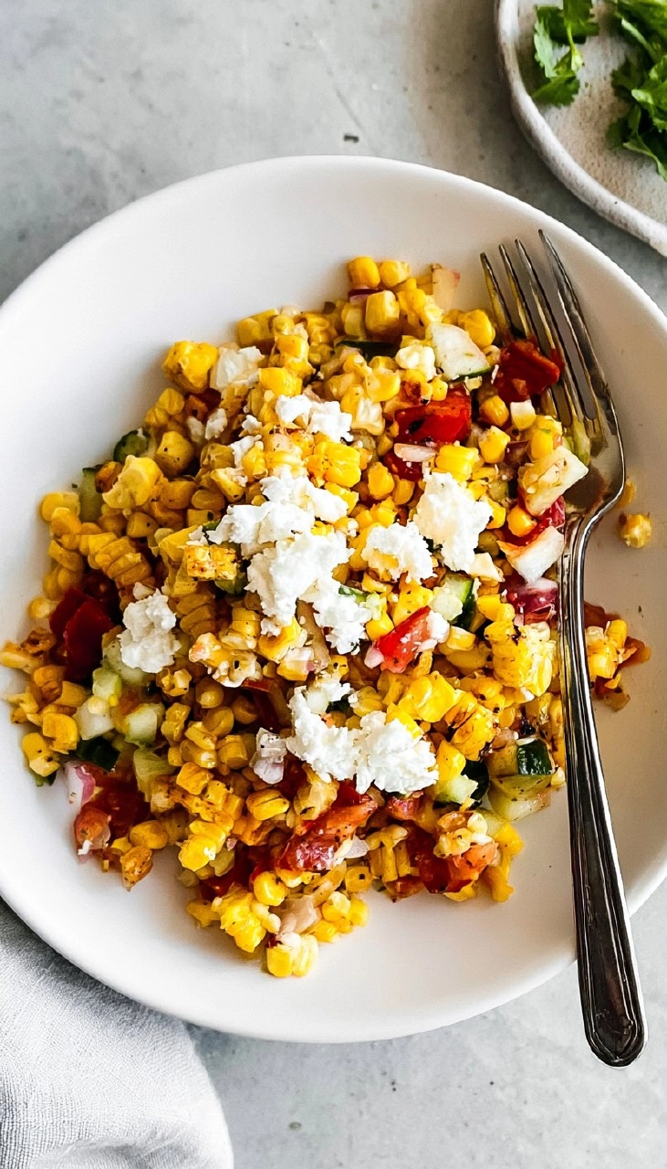 Grilled Corn Salad | Fresh Summer Cookout Side