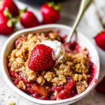Healthy-Strawberry-Crisp-Gluten-Free-Easy-Almond-Flour-Crumble-Recipe