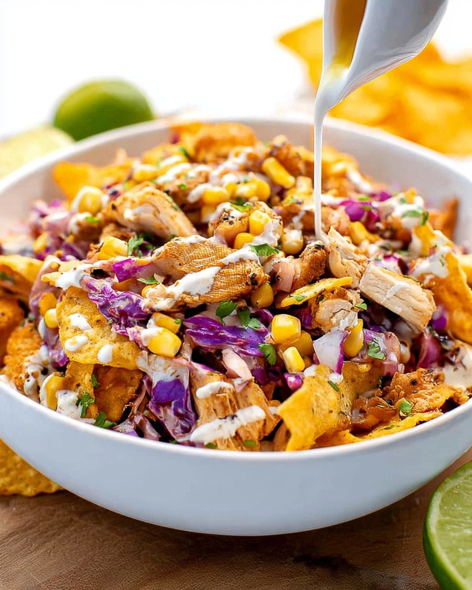 Loaded Chicken Frito Cowboy Cabbage