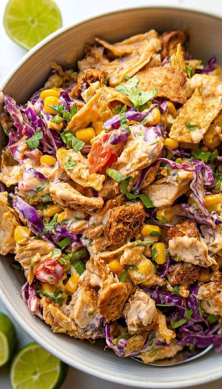 Loaded Chicken Frito Cowboy Cabbage
